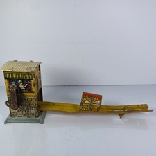 VINTAGE UNIQUE ART TIN WIND UP CAPITAL HILL RACER No Car Toy 1930s Made In USA VINTAGE UNIQUE ART TIN WIND UP CAPITAL HILL RACER No Car Toy 1930s Made In USA