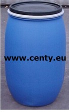 Fass 220L Deckelfass Regentonne Futtertonne Kunststofffass Rundfass Standfass Re