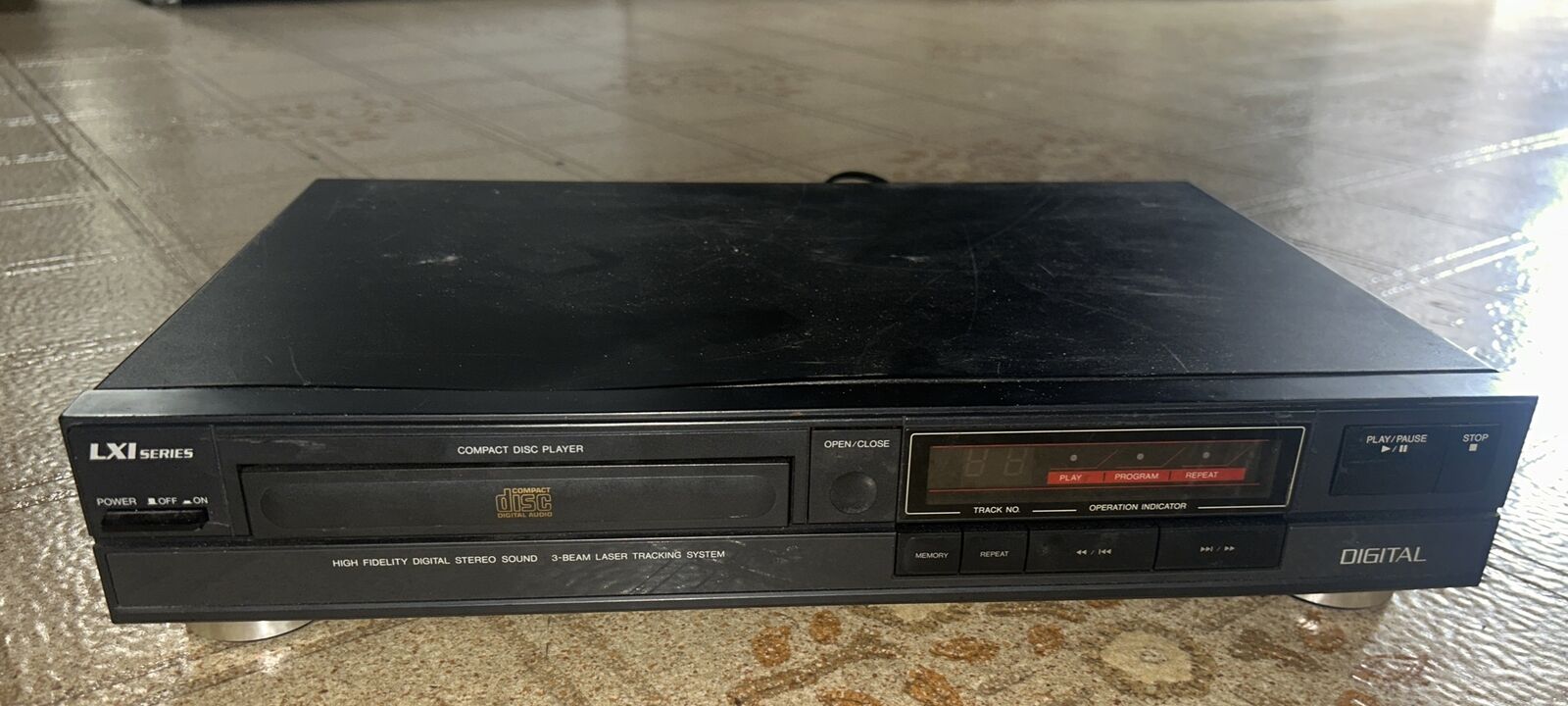 Rare Vintage Sears LXI Series CD Player Model 564.97525950 - Tested & Working