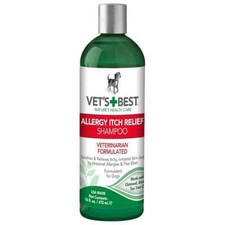 VETS BEST ALLERGY ITCH RELIEF SHAMPOO 500ML VETERINARIAN FORMULATED FOR DOGS NEW