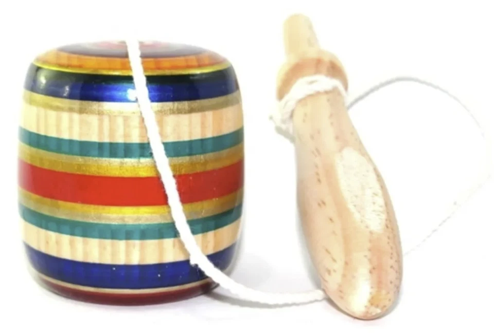 Wooden Balero Toy Balero de Madera Made in Mexico