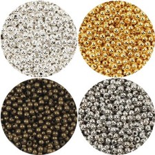 Smooth Round Balls Bead Loose Spacer Beads DIY Jewelry Making 2/3/4/5/6/8/10mm