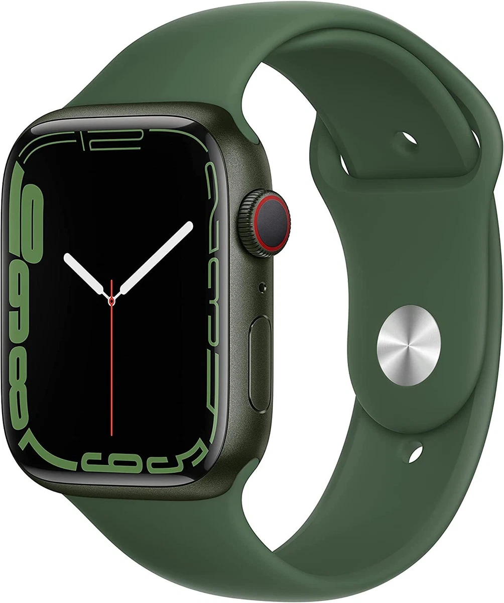 Apple Watch Series 7 41mm GPS + Cellular Green Aluminum Sport Band