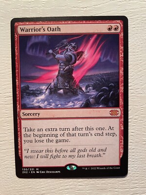 Warrior's Oath MTG Double Masters 2022 Near Mint Mythic | eBay