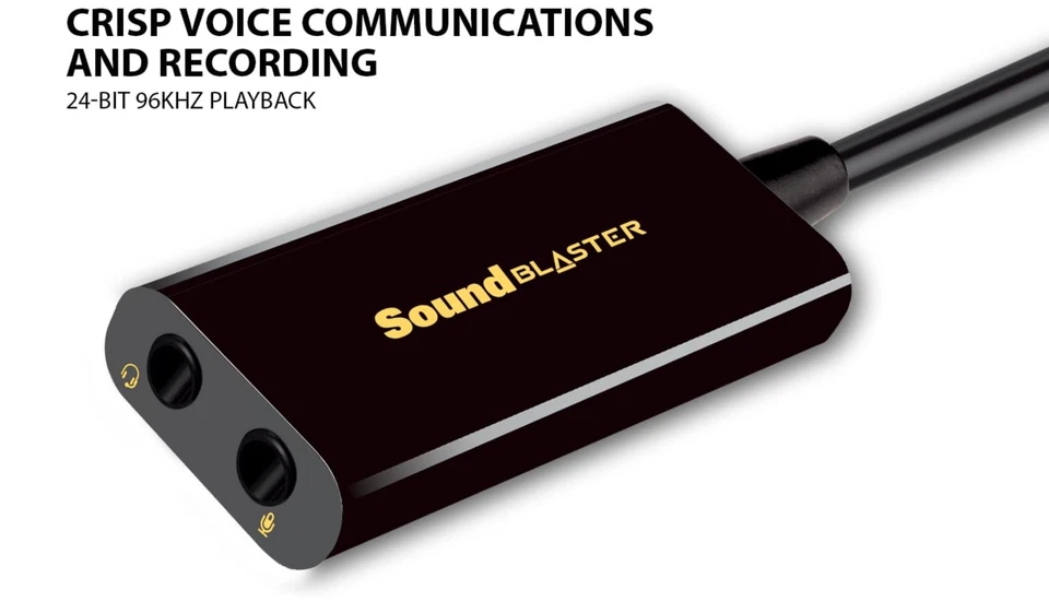 Pack of 2 Creative Labs Sound Blaster Play! 3 SB1730 External USB Audio Adapter - Image 2 of 4