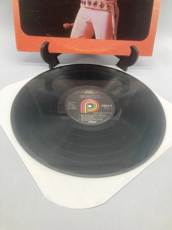 Elvis Presley Frankie & Johnny Vintage Vinyl LP 1975 Pickwick Record ACL-7007 - Image 4 of 4