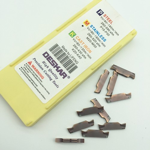 MGGGN200-JM LF6018 inserto in carburo in lega 2 mm inserto utensile da taglio inserto di tornitura per MGEHR - Foto 3 di 6