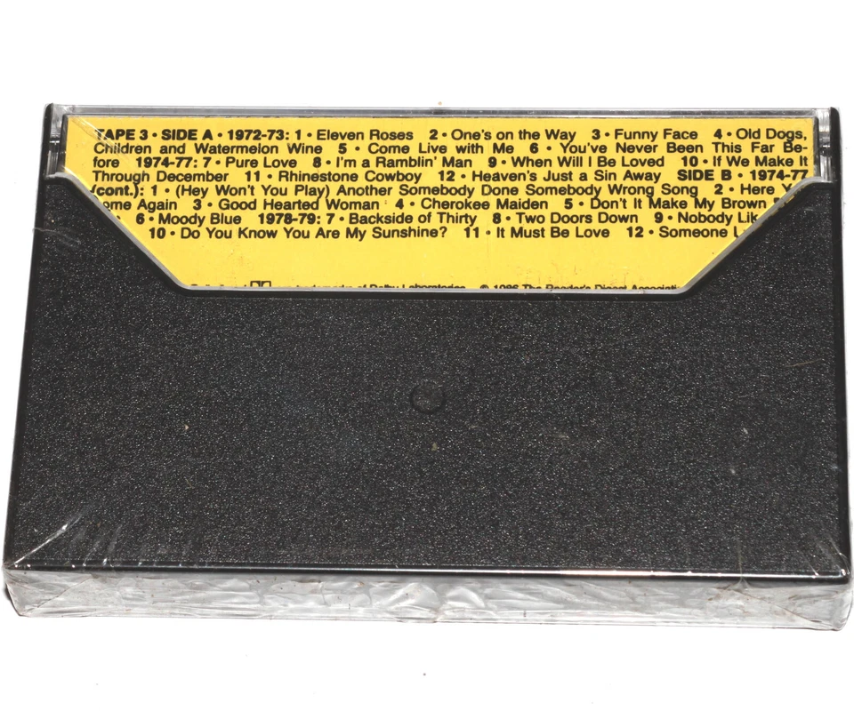 30 Years Of No 1 Country Hits - Tape #3 (Cassette 1986) KRB-215 NEW SEALED - Image 2 of 4