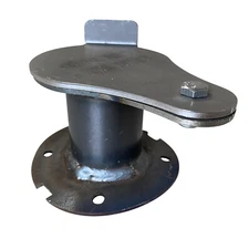 BBQ Smoker Uds Ugly Drum Parts Air Intake Tear drop Vent damper 1-1/2 flange