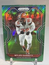 2020 Panini Prizm - Myles Garrett #62 Green Prizm