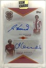 Uli Hoeness Dieter Hoeness Dual Auto /33 Topps 125 Years Anniversary FC Bayern MÃ¼n