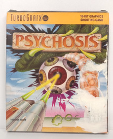 Psychosis (TurboGrafx-16, 1990) CIB Complete In Box,  *BOX DMG/CONDITION*