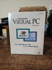 Connectix Virtual PC Runs Windows 98 On Macintosh. Sealed
