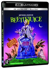 Beetlejuice (4K UHD Blu-ray) Winona Ryder Tim Burton Michael Keaton