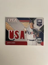 Jared Jones 2020 Panini Elite Extra Edition - USA Materials Relic #USAM-JJ