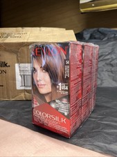 Revlon ColorSilk Hair Color 54 Light Golden Brown   Permanent Dye   Pack of 4