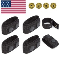 Duty Belt Keeper with Double Snaps for 2 " wide Belt Security Tactical Belt P...