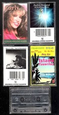 CASSETTE TAPES  Vintage Lot with Albums, Singles and Sealed Blank Tape