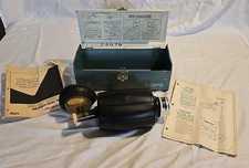 Rare Vintage Ohio Medical Airco Hope ll Resuscitator EMS Manuals Case