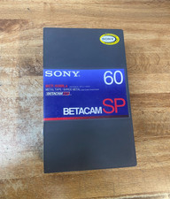 Sony BCT-60MLA Betacam SP 60 Metal Video Tape