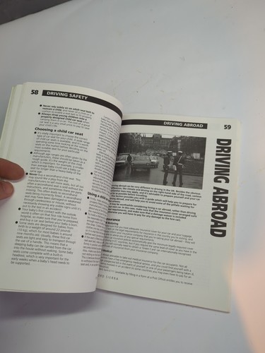 Classic Car Ford Sierra Haynes Drivers Handbook Guide 1982 To 1992 Paperback - Picture 4 of 8