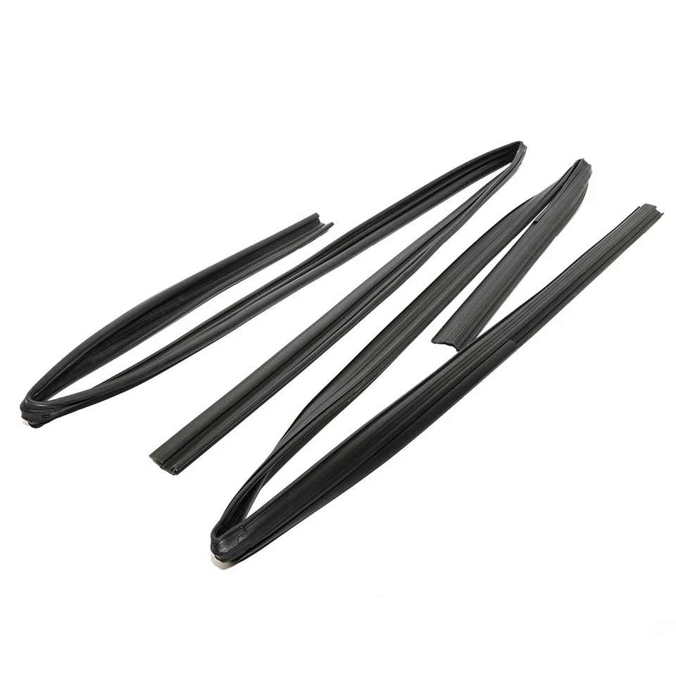 Fit 2013–2017 Honda Accord CR1 CR2 CR3 CR4 Front Door Glass Run Channel Seal Set - Image 3 of 4
