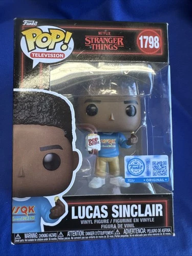 Funko Pop! Lucas Sinclair with Popcorn Stranger Things