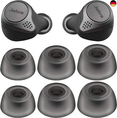 Ersatz-Ohrstöpsel, Kompatibel Mit Jabra Elite 75t/65t/Active/7 Pro/3/4, 