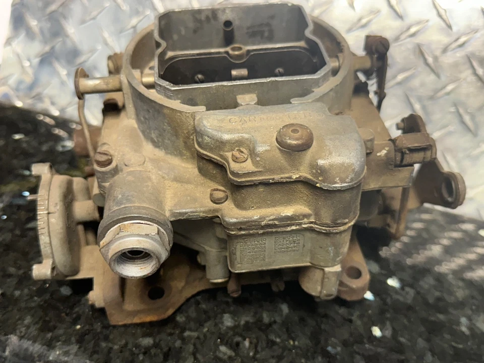 Carburador Carter WCFB 4BBL 6-1396 0-1242 principios de los 60 Chevrolet?? Foto 4 de 4