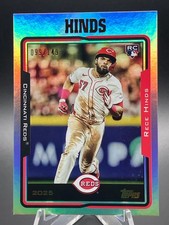 2025 Topps Archives - Rece Hinds - Rainbow Foil /149 RC Rookie Card #297 Reds
