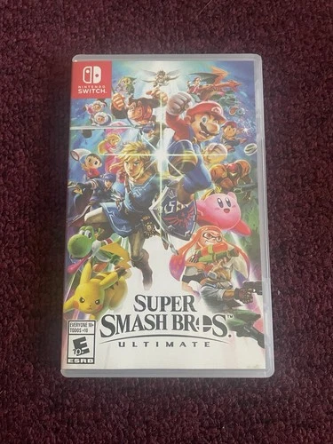 Super Smash Bros. Ultimate Nintendo Switch Multiplayer Fighting NTSC-U/C E10+