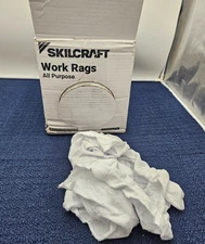 AbilityOne Skilcraft 7920-01-454-1147 Work Rag 100% Cotton Knit All Purpose 5LB