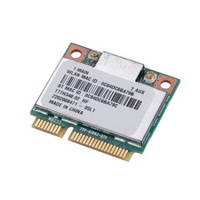 Card Network AR5B22, Dual Band Wirless Mini PCI-E 802.11N WLAN Card, green