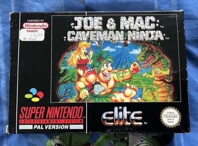 Joe & Mac: Caveman Ninja, Nintendo Snes, Originalverpackt