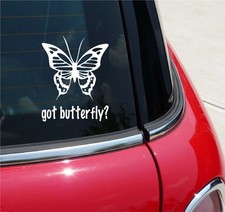 GOT BUTTERFLY BUTTERFLY GRAPHIC DECAL STICKER ART CAR WALL DECOR