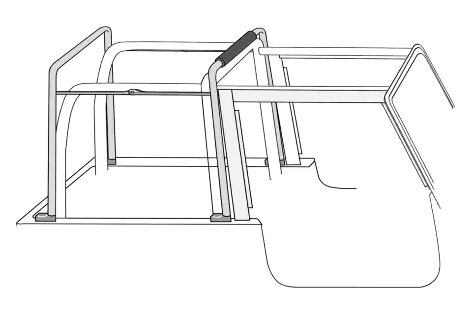 For Jeep Wrangler 1987-1995 Rampage Black Soft Top Hardware Kit — 第 2/4 张图片