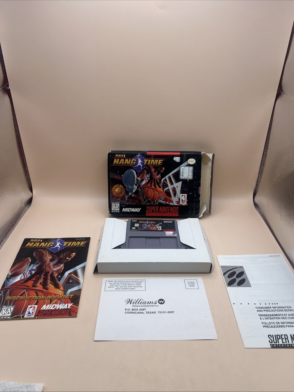 NBA Hangtime (Super Nintendo, SNES USA)