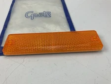 Grote 40133 Amber Rectangular Mini Stick-On / Screw Mount Reflector