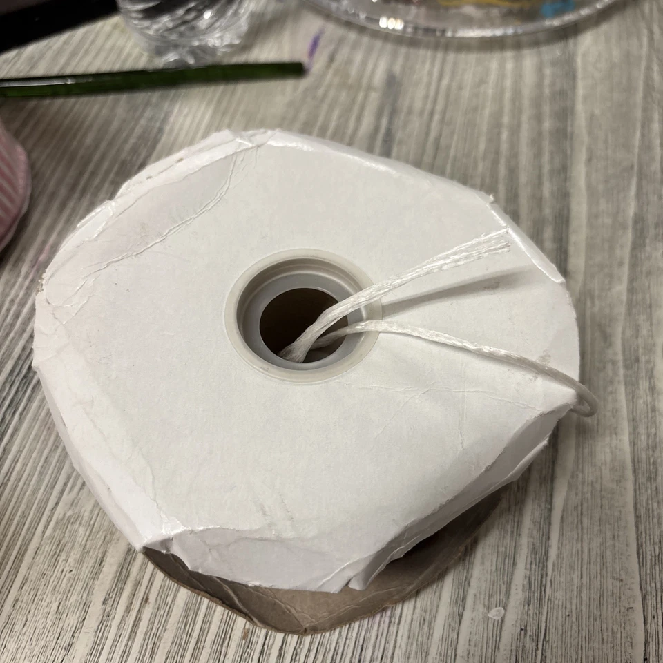 VTG Crafted Creations Navy 2 1/4” Grosgrain Ribbon 45 Yds NOS - Image 4 of 4