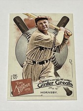 2019 Topps Allen & Ginter Greats #GG-15 Rogers Hornsby St. Louis Cardinals