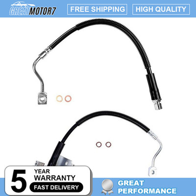 Sunsong Rear Left & Right Brake Hydraulic Hose Kit for Express 3500 Savana 1500