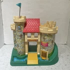 Vintage 1974 Fisher Price Little People Play Family Castle #993