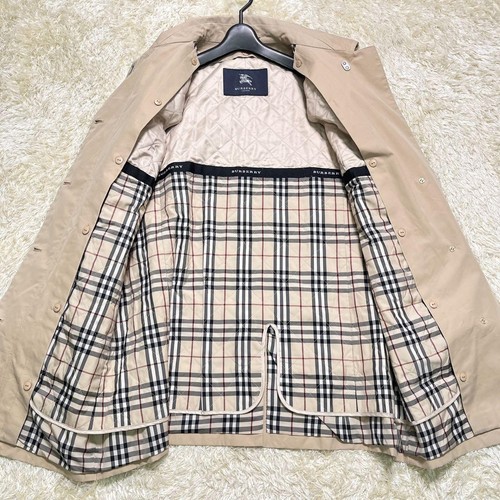 Burberry London Nova Check Trench Coat Cotton Beige US size M - Picture 15 of 24