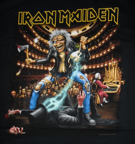 ORIGINAL IRON MAIDEN Vienna World Tour 2025 GILDAN-T-Shirt Run For Your Lives 25 - Bild 3 von 5