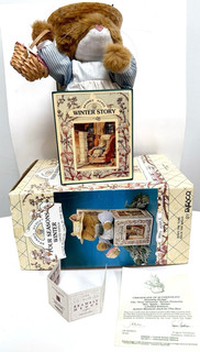 Boxed Brambly Hedge Winter Story Musical Jack in the Box Miss Apple