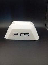 PS5 Controller stand- 3d printed-controller stand in black and white playstation