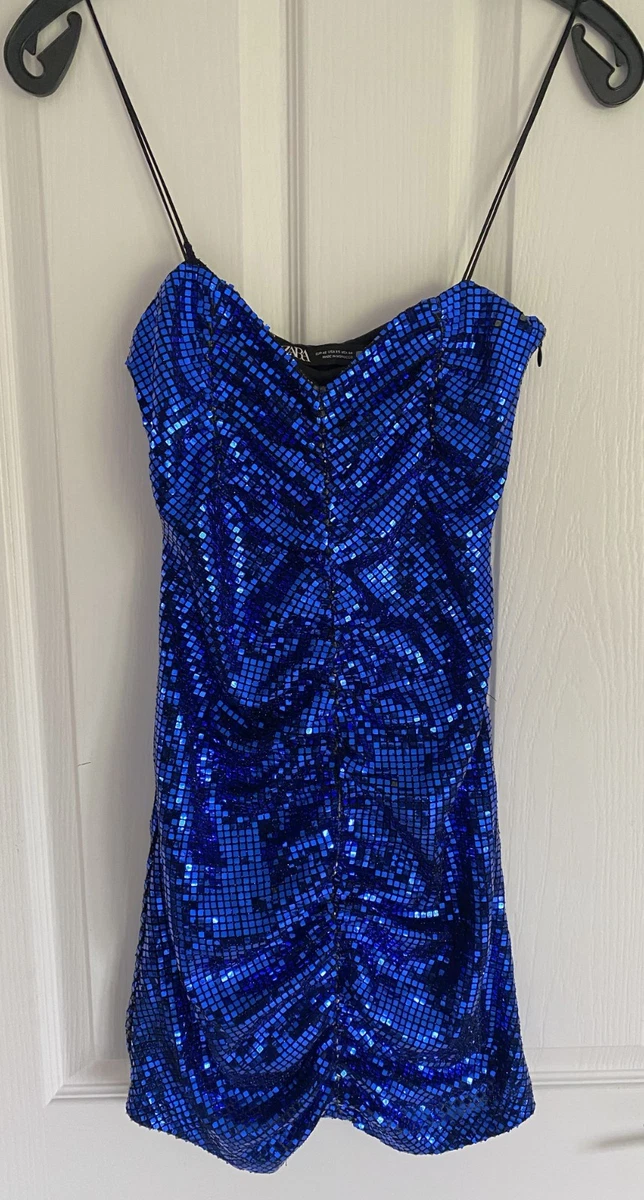 Zara Sequin Blue Dresses for Women for sale | eBay UK Zara Sequin Blue Dresses for Women for sale | eBay UK