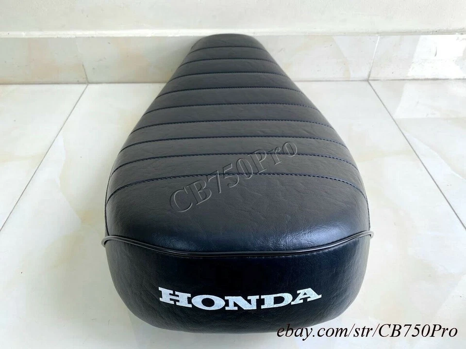 Sillín de asiento Honda SL350 K1 1970-1971. Asiento SL350K1 nuevo reproducción. Sartén de metal. Foto 2 de 4