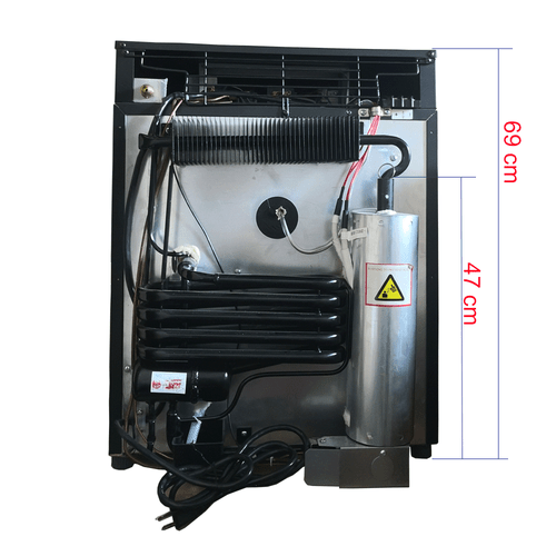 Smad Frigorífico Gas 60L Camping Silencioso Caravana Frigorífico para Camping - Imagen 5 de 7