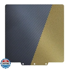 Adventurer 5M/5M Pro/AD5X Carbon Fiber PET+ Textured PEI Build Plate, Magneti